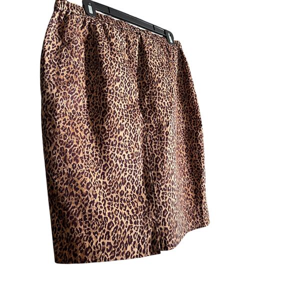 Joan Rivers Leopard Print Skirt - Picture 2 of 6